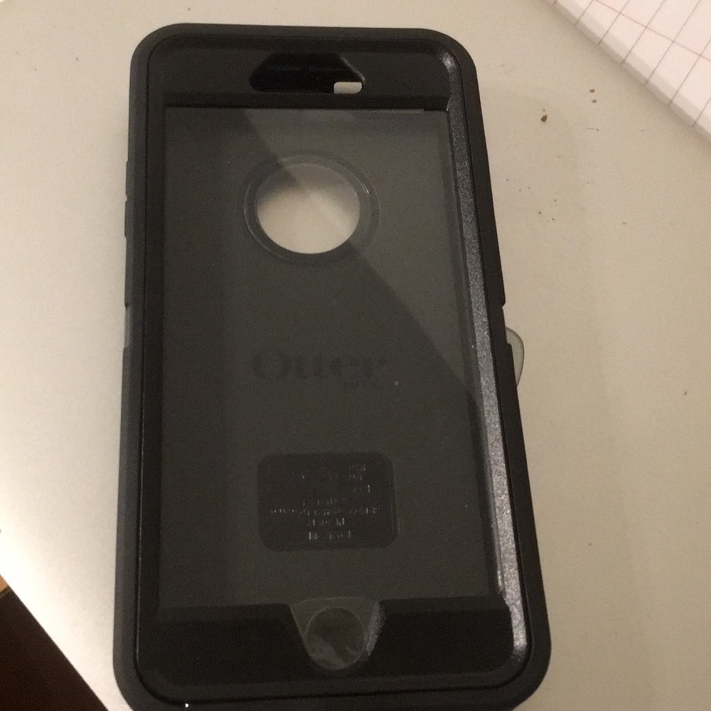 IPHONE 6plus / 6s plus black otter box